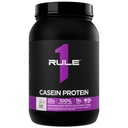 Rule 1 Proteins Casein Protein - 25g Protein and 11g EAAs Per Serving from Slow-Release Micellar Casein for Overnight Recovery and Sustained Delivery Between Meals (2 Pounds, Vanilla Crème)