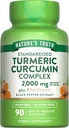 Nature's Truth Turmeric Curcumin Capsules 