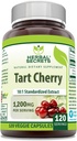 Žolelių paslaptys Tart Cherry 10: 1 Standartinių ekstraktų papildymo 124; 1200 Mg per Serving ® 124; 120 Veggie Capsules ® 124; Non- GMO ® 124; Gluten Free ® 124; Pagaminta JAV (1 Pack ® 124; 120)