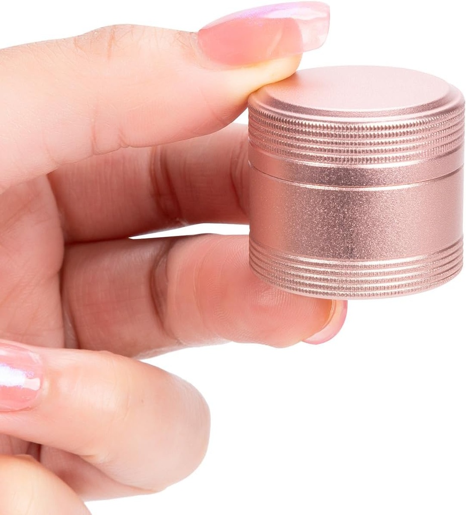 Prenosne kovinske tablete Box eno vodoodporne tablete Primer za vsak dan - Žepne tablete tablete vsebnika Medicina Organizator Imetnik za vitamine Medication Ribja olja Pink