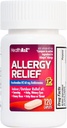 HealthA2Z® Fexofenadine Hydrochloride 60mg | 12-Hour Antihistamine for Allergy Relief | Indoor & Outdoor Allergy Relief (120 Counts (Pack of 1))