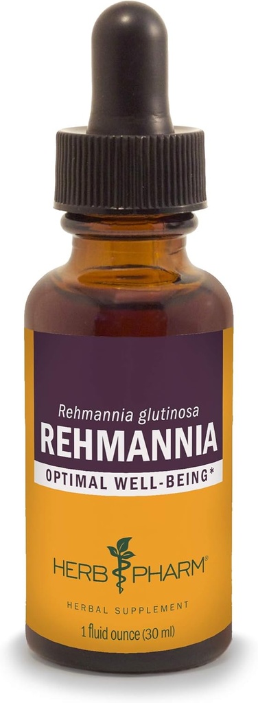 Kräuter Pharm Rehmannia Flüssigextrakt - 1 Unze (DREHM01)
