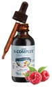 Maxi Health Liquid Vitamin B Complex – 9 Essential B Vitamins Including B1 B6 B12 Drops – Supports Energy, Brain Function, & Immune Function Raspberry Kosher, 2 fl. oz.