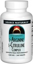 Source Naturals L- Arginine L- Citrulline Complex, Essential Amino Acid Supplement, Supports Peak Performance * 1000 mg - 240 tabletta