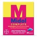 Midol Complete Gelcaps 24Ct: Midol Complete Menstrual Pain Relief Gelcaps With Acetaminophen For Menstrual Symptom, Pms Relief, And Period Cramp Relief - 24 Count (Packaging May Vary)