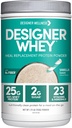 Designer Wellness, Designer Whey Protein Meal Replacement Powder, Organic Superfood Complex Carbs, Vitamins, Minerals, Gluten-Free, Vanilla Bean, 1,72 фунта