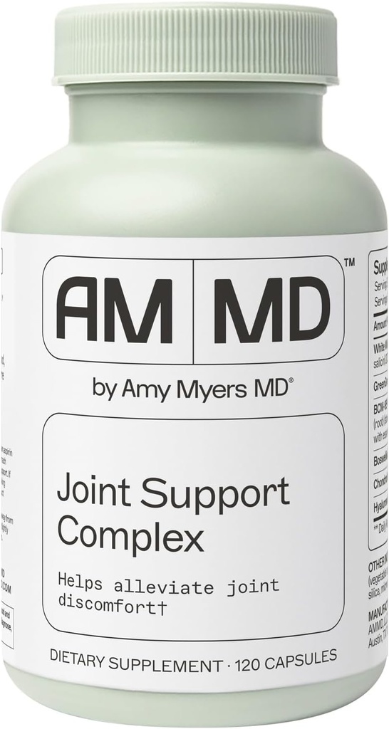 Amy Myers Madroit with with with complex suplementari - Suport a la intervency - Glucosmina HCL - Chondroitin - Turmeric - 120 Capules