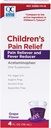 Quality Choice Children 's Relief & Fever Reducer for Kids, 4fl oz Acetaminopren 160mg per 5ml, Ibuprofen & Aspirin Free, Liquid Cold and Flu Medicine for Kids, Pengobatan Kekuatan Biasa OTC