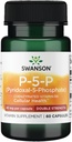 Swanson P-5- P (Pyridoxal-5- Phosphate) Coenzymated Vitamin B- 6 40 Милиграми 60 капсули