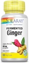 SOLARAY Fermented Ginger Juur 400mg | 100 VegCaps