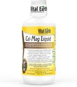 Vital Earth MinebraCal- Mag Liquid - Calcium Magnesium Suplemen dengan Vitamin D3, K2, Boron, dan Fulvic Acid untuk lebih cepat Absorpsi, 32 Oz + 1 Oz Cup