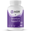 AOR Strontium Support II 341mg, 120 Vegan Capsules, 60-120-Day Supply, Strontium Citrate for Healthy Bone Mineral Density & Strong Structural Support