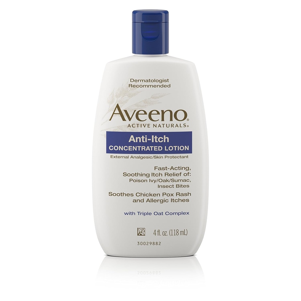Aveeno Active Naturals Anti- Itch Concentrated Lotion - 4 fl oz