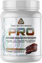 Core Nutritionals Pro Tartós Release Whey Protein Blend 124; with Digestive Enzimes Therapy 124; 25g Protein, 2g Carbs124; No Fillers While 124; 2 Pound (Death by Chocolate)