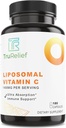 VIT liposómico C - Apoio inmune w / Ultra-absorción. 180 vasos por botella. 1.400mg dose de VIT liposómica.