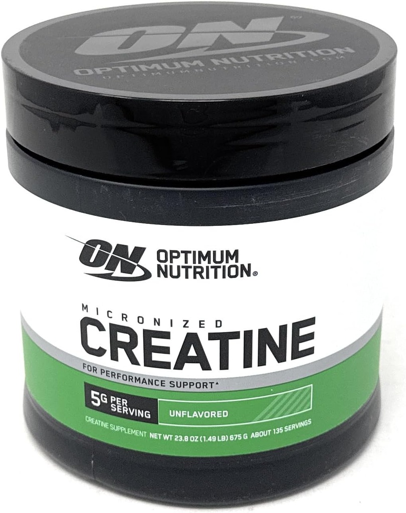 تغذية مثالية مصغرة من طراز Creatine Monohydrate Powder, Unflavored, Keto Friendly, 135 Servings (Packaging May Vary)