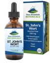 Pure Mountain Botanicals St Johns Wort Tincture - Alcohol-Free Liquid Herbal Extract - 500mg per Serving - 30 Servings - Kosher Vegan Supplement