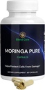 Moringa 항산화 캡슐 - 자연적인 Moringa Oleifera - 800 MG 에너지, 대사 및 면역 지원.