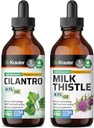 BIO KRAUTER Cilantro Tintura 4 Fl. Oz. & Leite Tintura 4 Fl. Oz.