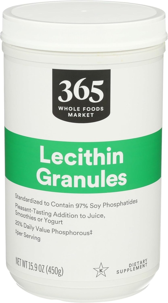 365 โดยตลาดทั้งอาหาร, Lecithin Granles, เวก้า 15.9 Once