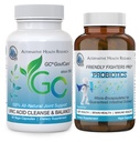 GC® GoutCare and Friendly Fighters® Probiotic: Uric Acid Cleansing Package with Microencapsulated Probiotics