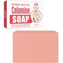 Natural Fast Acting Itch Relief Soap Bar - Calcolante Calamine Soap per Itchy Skin, Insect Bite, Eczema, Rash Ivy, Pollo Pox - Pure Raw Anti-Itch Defense Cleansing Skincare - Made in USA