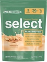 PEScience Select Vegan Protein Powder, Plant Based Protein Powder, Amazing Taste, Smooth Texture, Pea and Brown Rice Blend, Dairy Free, Lactose Free, Gluten Free, Peanut Butter Delight, 5 서빙