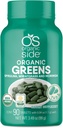 Orgaanilised rohelised (Spirulina, Wheatgrass & Moringa) 90 tabletti - vitamiinide ja mineraalide rikas - Super Greens 1100 mg - Certified USDA - Non GMO - Vegan