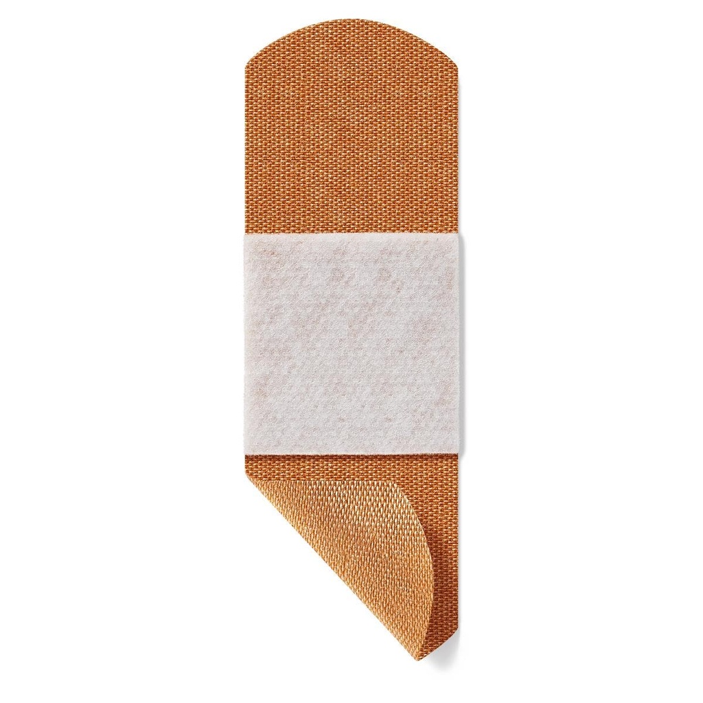 Banda ràpida de Curad Fabric Avac Avair Bandages amb ajust d' aplicació fàcil, Mida de Bandage és 1 x 3 polzades, 100 comte