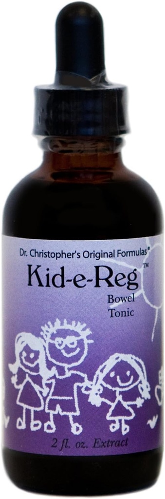 Christopher's Original Formula Kid-e-Reg Bowel Tonic – Zeliščna Formula za otroke – odličen okus – 2 oz