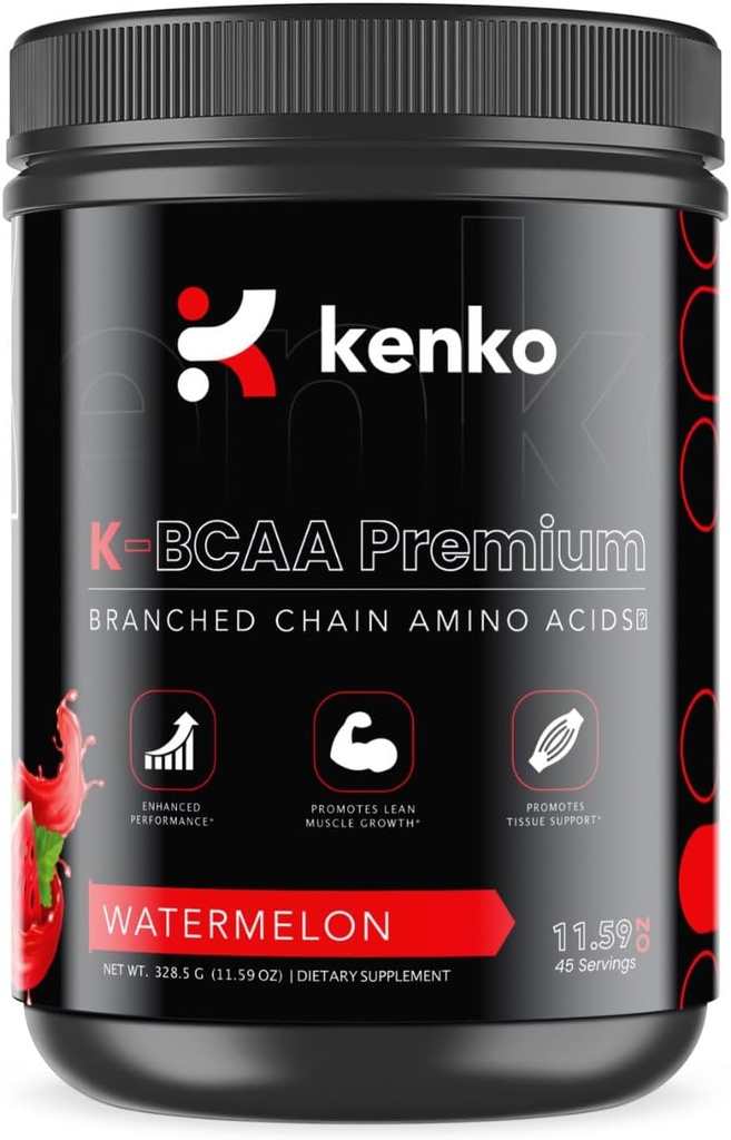 Kenko esszencials K- BCAA Premium, Branched- Chain Aminosavak (Görögdinnye)