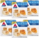 Atkins Snack Bar, Caramel Apple Pie, Естествено Ароматизирани, добър източник на протеини и фибри, ниски въглехидрати, ниска захар (30 бара)