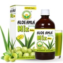 Basic Ayurveda Gooseberry + Aloe Vera Juice – 16.23 Fl Oz (480ml) | 50-Fifty Herbal Mix for Immunity, Digestion & Skin Health | Amla & Aloe Blend | 100% Natural | Daily Ayurvedic Tonic