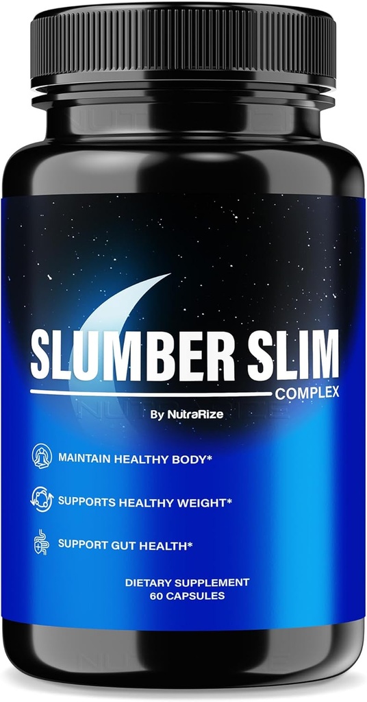 Perda de peso Slim Slim, Fórmula Complexo Oficial Slim Slumber, Todos os comprimidos naturais para apoiar a aptidão e bem-estar geral, Cápsulas Ceto Premium, Slim Slumber Comentários (60 Cápsulas)
