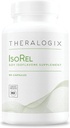 Theralogix IsoRel Whole Soybean Extract Supplement - 90-денне постачання - Менопауза Підтримка Aid Hot Flashes - Підтримка простати для чоловіків - NSF сертифікований - 90 капсули