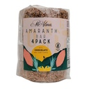 Mi Alma, 4 barps Amaranth Bar với Sô-cô-la và bắp rang, Barra de Amaranto con Chocolate, Super Food, Gluten Free, Healthy glom, 8.4 oz