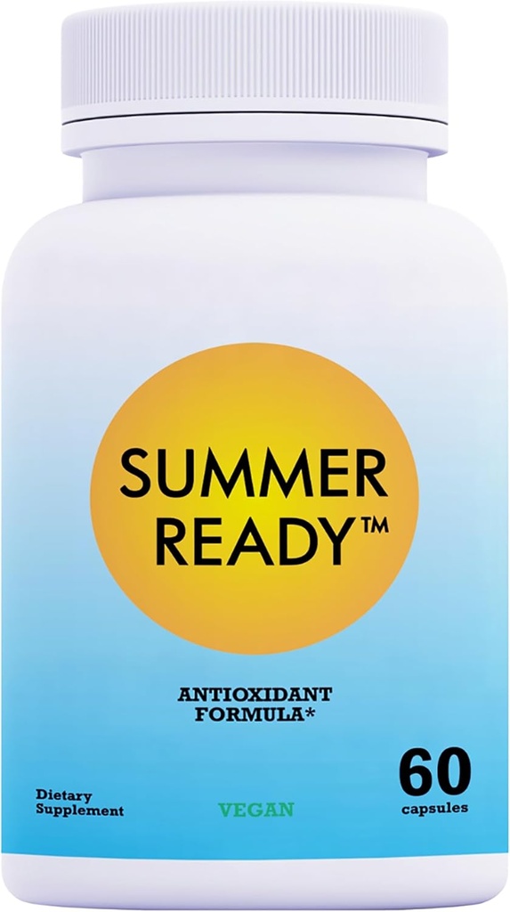 Hudpleie Supplement Kapsler - Nikotinamide/Niacinamide/Niacin 500mg (Vitamin B3) og Polypodium Leucotomos (Fern Extract) 480mg, Antioksidant rik formel