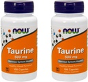 NOW Alimenti Taurina 500 mg Caps, 2 pk