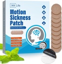 Motion Patches de enfermedad, Sea Sickness Patch para Crucero - Adultos y Niños ((10 Cuenta - Pack de 1))