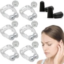 Tinnitus Relief til Ringøre, Acupeace Tinnitus Relief Device, Acupeace Anti Tinnitus Relief Ear Clip, Enhed til Stop Ear Ringning (3Pars)
