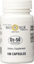 D3-50 50 000iu - Bio-Tech Pharmacal - 100 kapsúl - balenie po 2