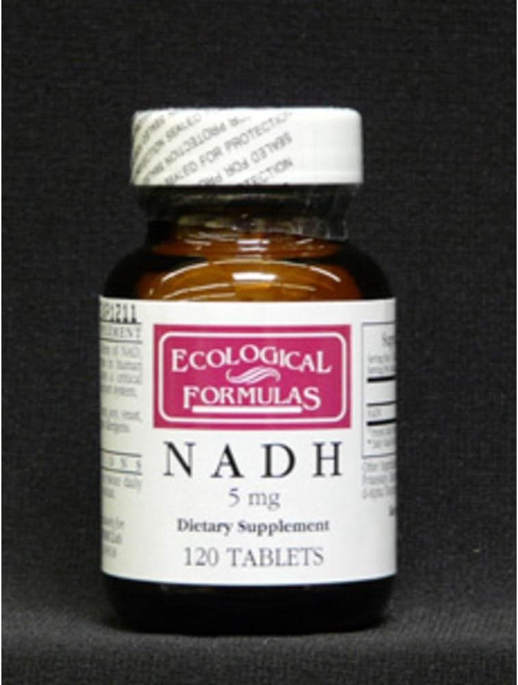 Økologiske formler Nadh tablett, 5 mg, 120 greve
