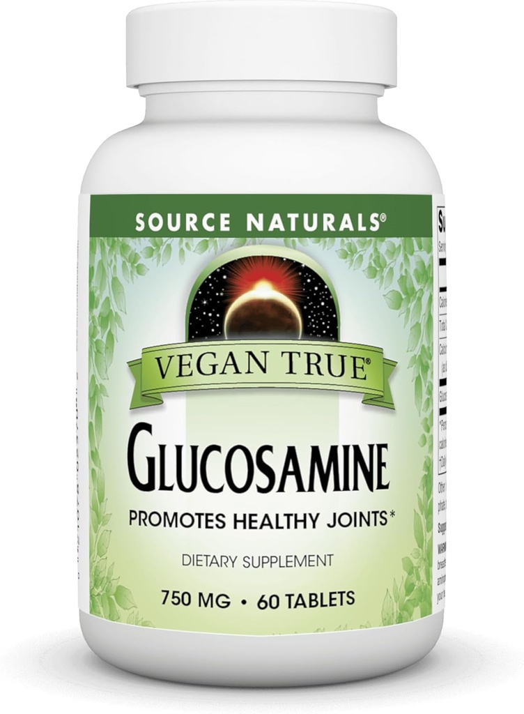 Sumber Vegan True Glucosamine, Promotes Healthy Joints *, 750 mg - 60 tablet