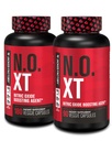 Jacked Factory N.O. XT Nitric Oxide Supplement with Nitrosigine L Arginine & L Citrulline for Muscle Growth, Pumps, Vascularity, & Energy - Extra Strength Pre Workout Muscle Builder - 270 Veggie Pills