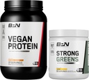 Bare ефективност NUTRItion BPN Вегетарианска овесена каша Протеин на бисквитки + Strong Greens Lemon Bundle