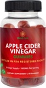 "Apple Cider" Actas Gummies su vitaminu B12 - Vegan, Gluten- Free, Non- GMO - Apple & Purple Cromate Flavored - 1000mg ACV - 60 Gummies, 30- Day Supply