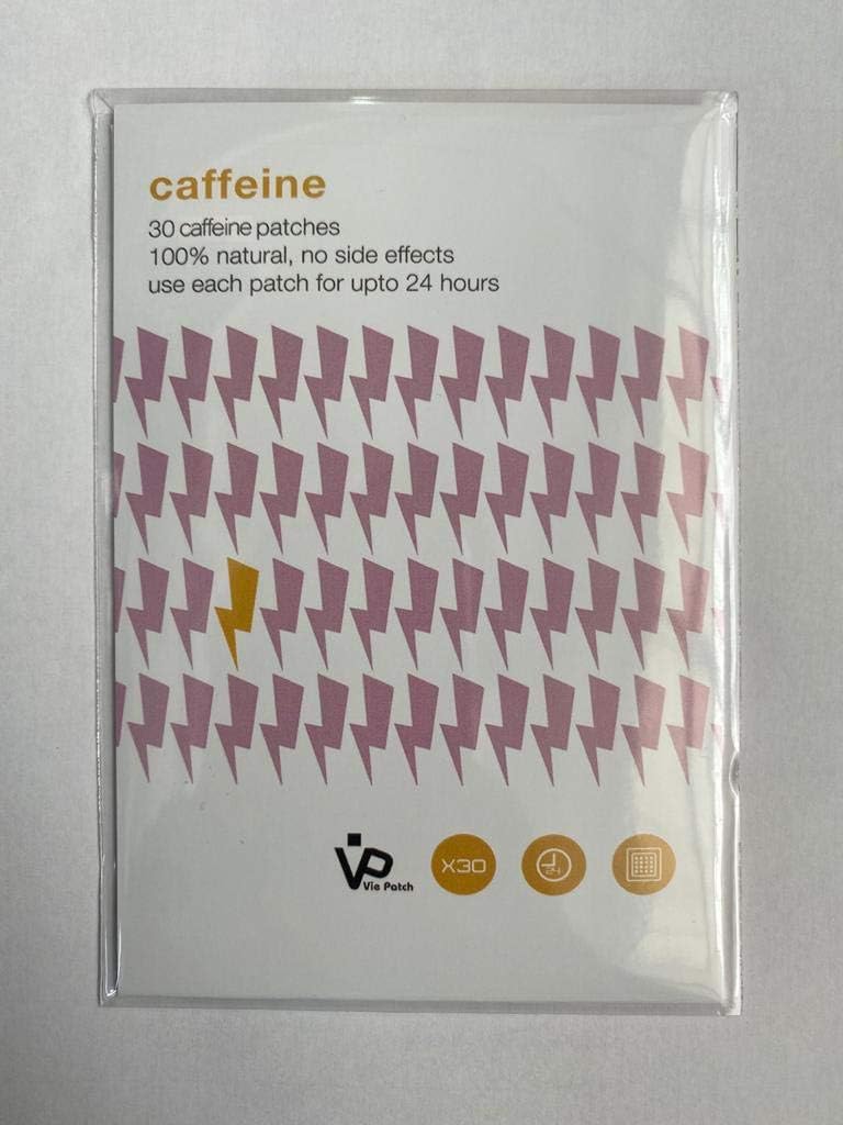 VIE Cafeine Patches, 30 Patches, 30 Days Supply
