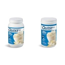 Quest Vanilla Milkshake Protein Powder Bundle, 24g Protein, 1g Sugar, 3 & 1.6 Pound, Low Carb, Gluten Free, 43 & 23 Servings