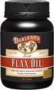 Barlean's Omega 3 6 9 Flaxseed Oil Supplements, 1650 mg ALA Fatty Acids ilə Cold-Pressed Flax Seed Add Softgels, 100 Count