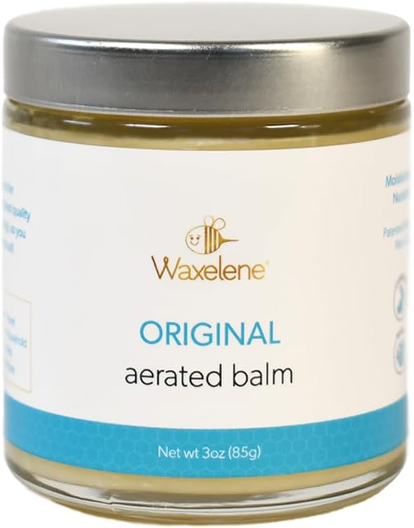 Waxelene Opprinnelig Aerated Balm, Reise Jar, Organisk Multipurpose Ointment Petroleum Jelly Alternativ Eczema Tørr Sensitive hud ansiktsmøbler